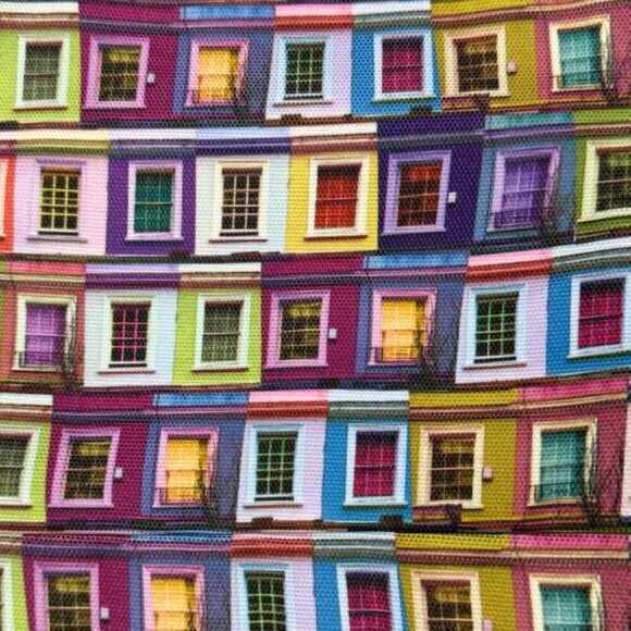 TED BAKER London Prims Window Multicolor Print Cuffed Hem Short Women's Size 2 - Picture 7 of 7